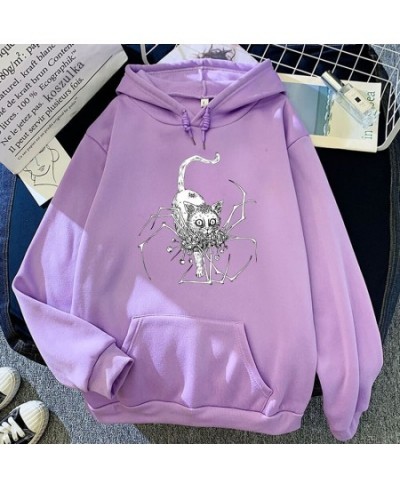 Horror Anime Junji Ito Hoodies Winter Women Clothes 2022 Manga Cats Sweatshirts Graphic Hoodie Warm Harajuku Unisex Sudaderas...