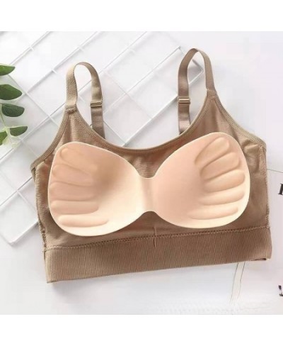 Underwear Women Gather Wireless Lingerie Bra Tube Top Wrapped Chest Beauty Back Bralette Cotton Thin Section Bandeau Top $12....