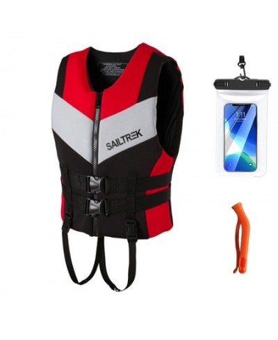 Life Vest Adults Surf Vest Kayak Wakeboard Motorboats Raft Rescue Boat Jet Ski Water Sports Swimming Drifting Rescue Neoprene...