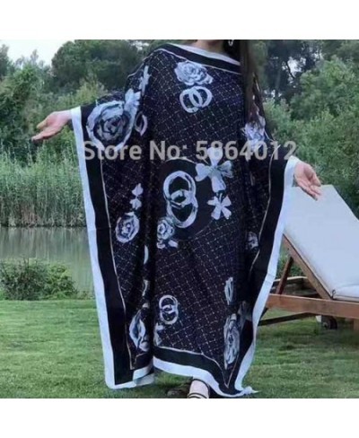 MIddle East kuwait Fashion Women prom Sexy Boho Summer Casual stwill Floral Evening Party Beach Long Maxi Dress Tourism skirt...