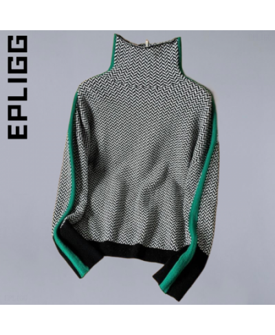 Knitted Turtleneck Women Sweater Fashion Pullover Basic Top Women Soft Sexy Knit Sweater Popular Warm Women's Clothing $40.98...