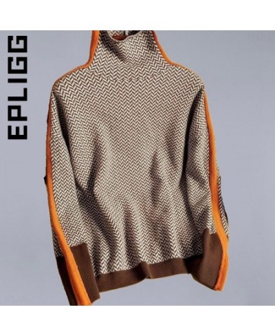 Knitted Turtleneck Women Sweater Fashion Pullover Basic Top Women Soft Sexy Knit Sweater Popular Warm Women's Clothing $40.98...