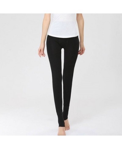 Women Heat Fleece Winter Stretchy Leggings Warm Fleece Lined Slim Thermal Pants CLA88 $15.53 - Bottoms