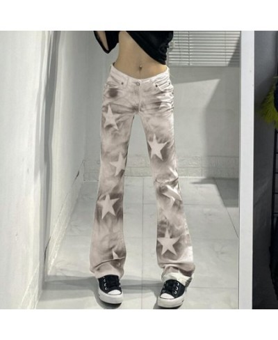 2023 Women Jeans Wide Leg Pants Oversize Cartoon Rabbit Print Zipper Casual Female Long Trousers Large High Waist Size Jeans ...