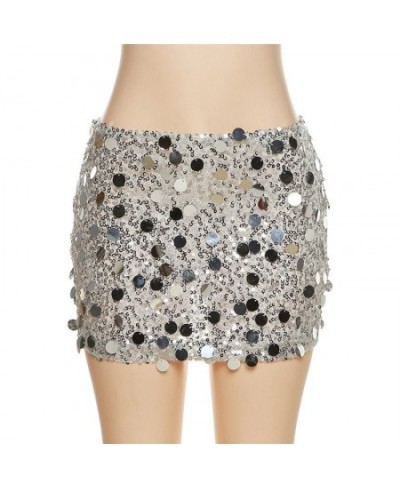 Echoine Hight Waist Sequin Mini Skirt $38.96 - Skirts