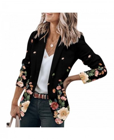 Soft Womens Hoodies Womens Casual Suit Front Open Long Sleeve Work Office Jacket Coat $70.24 - Suits & Sets