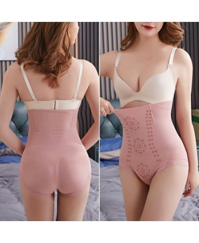 IONSTech Unique Fiber Lace Shapewear High Waist Women Panties Seamless Body Underwear Strong Flat Belly Butt Lifter Panties $...