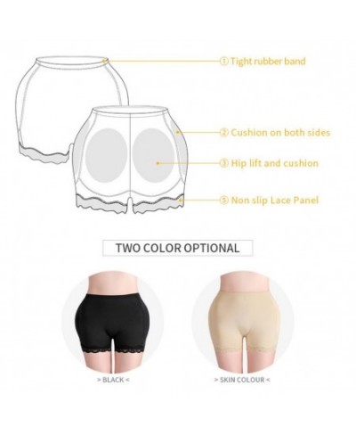 Fake Ass with Pad Butt Lifter Pants Women Body Shaping Panties Lace Fake Buttocks Plump Hips Large Size Boxer Shapewear Short...