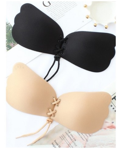 Seamless Wireless Adhesive Stick Bra Strapless Push Up Bras Women Sexy Backless Lingerie Invisible Silicone Bralette $11.86 -...