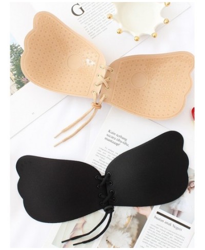 Seamless Wireless Adhesive Stick Bra Strapless Push Up Bras Women Sexy Backless Lingerie Invisible Silicone Bralette $11.86 -...