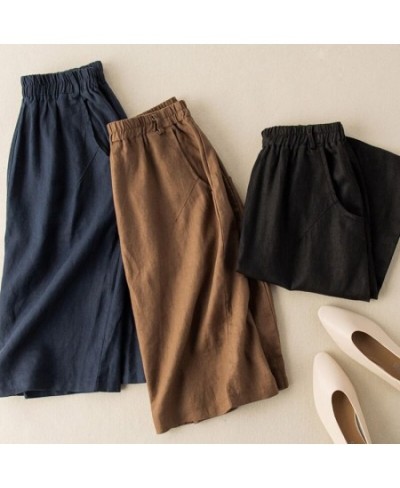 Summer Oversized Mini Skirt Vintage Thin Brown Bodycoon Skirt Women Pocket A Line Solid Cotton Blend Half Skirt Spring 2023 $...