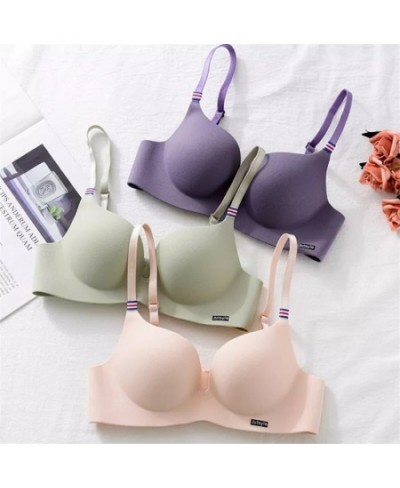 Women Sexy Bra Corset Wireless One-Piece Underwear Gather Push Up Simple Lingerie Seamless Bralette Candy Color Soutien Gorge...