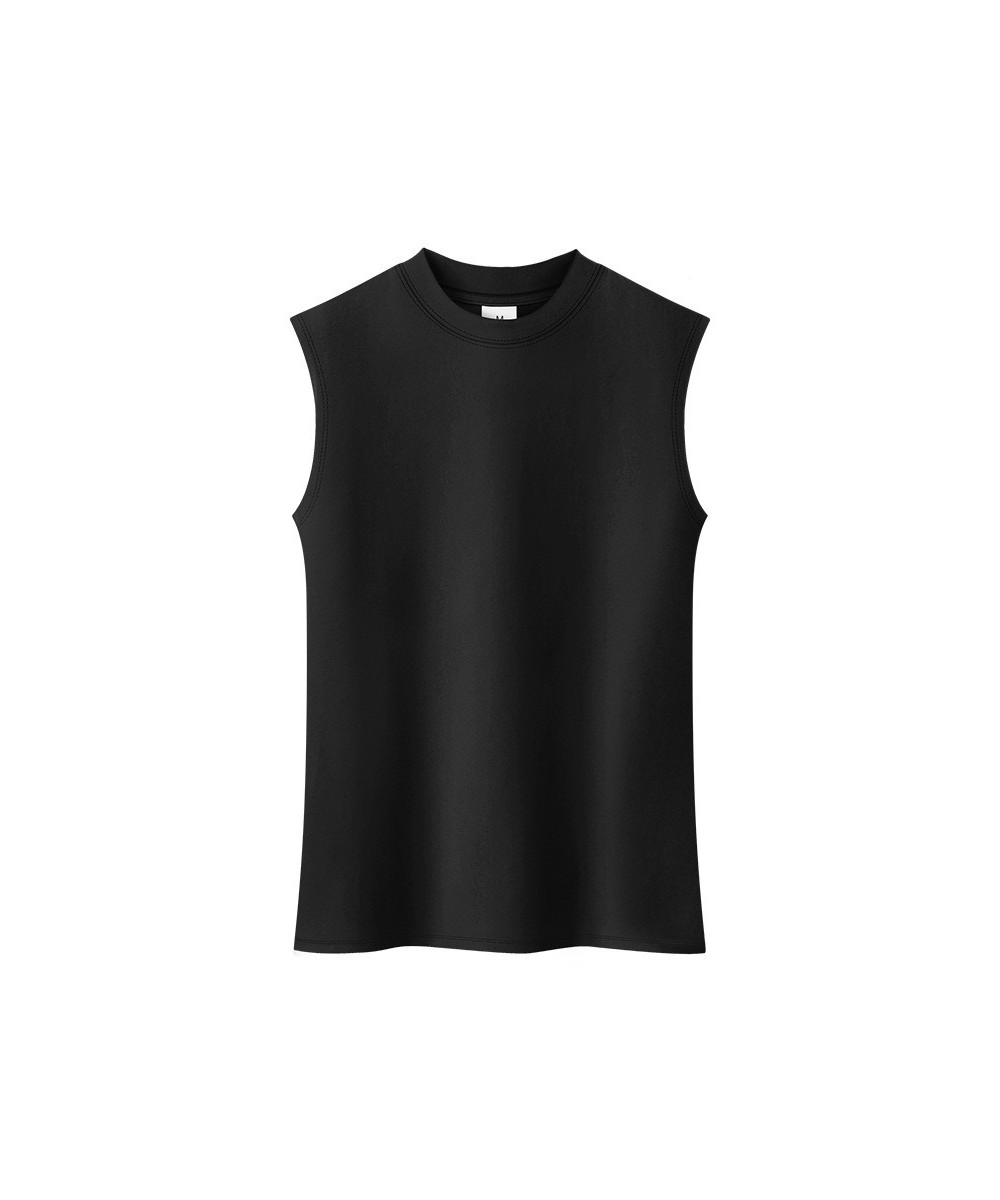 Womens Cotton Camis Solid color Female Slim Sleeveless Casual Vest Solid Color Crop Lower Cut Top For Ladies Fitness Vest $29...