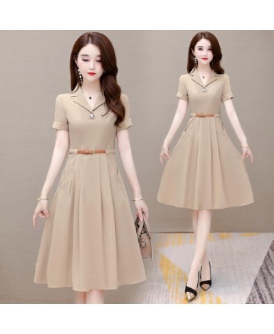 Fashionable Summer Style Dress Westernized Simple Fashion New Style Women'S Dresses $35.59 - Dresses