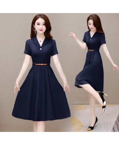 Fashionable Summer Style Dress Westernized Simple Fashion New Style Women'S Dresses $35.59 - Dresses