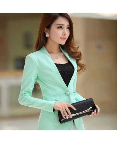 Blazer feminino Ladies Blazer Long Sleeve Blaser Women Suit jacket Female Feminine Blazer Femme Blazer Autumn $40.23 - Suits ...