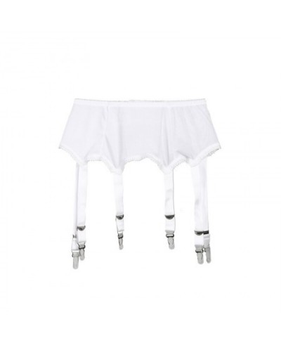 Retro High Waist Elastic Mesh See-through Garter Belt Women Sexy Suspender 6 Metal Buckles Erotic Sex Wear 2023 $22.92 - Unde...