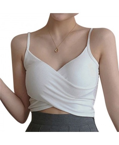 Summer Sexy Women Camis Tube Top Seamless Sleeveless Girls Crop Top Streetwear Simple Fashion Ladies Camisole $14.17 - Tops &...