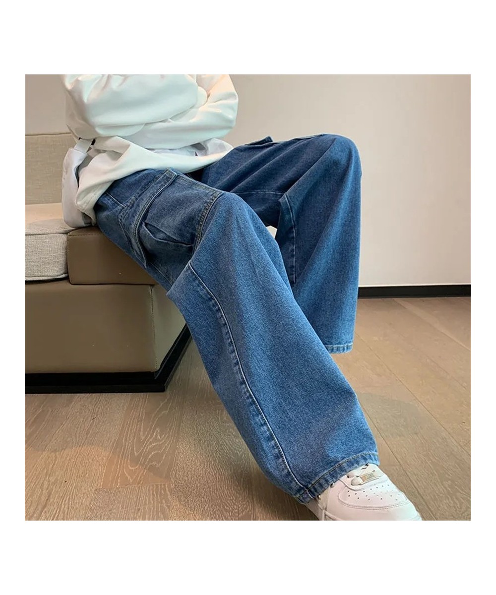 Oversize 6XL HIgh Waist Wide Leg Jeans Casual Cargo Vaqueros Korean Streetwear Straight Denim Pants Womens Baggy Trousers $37...