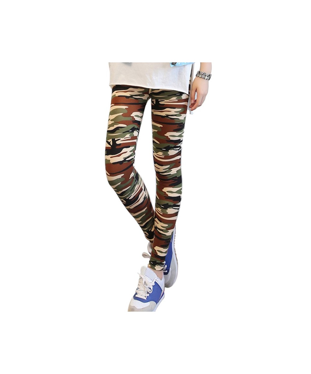 Women Camouflage Leggings Fitness Military Army Green Pants Workout Pants Sporter Skinny Adventure Elastic Leisure Leggings $...