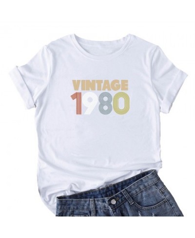 2023 fashion women t-shirts vintage 1980 t shirts punk clothes graphic tee shirt korea short sleeve t-shirt top 3XL size tshi...