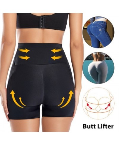 Women's high waist flat angle bottomed fake ass hip lifting pants one piece postpartum waist and abdomen shaping pants $23.23...