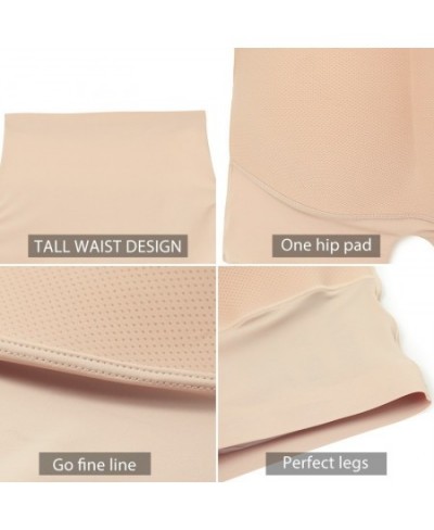 Women's high waist flat angle bottomed fake ass hip lifting pants one piece postpartum waist and abdomen shaping pants $23.23...