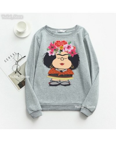 Funny Mafalda Cartoon Sweatshirt Women Clothes 2023 Harajuku Kawaii Hoodies Girls Long-Sleeved Winter Tracksuit Femme $30.05 ...