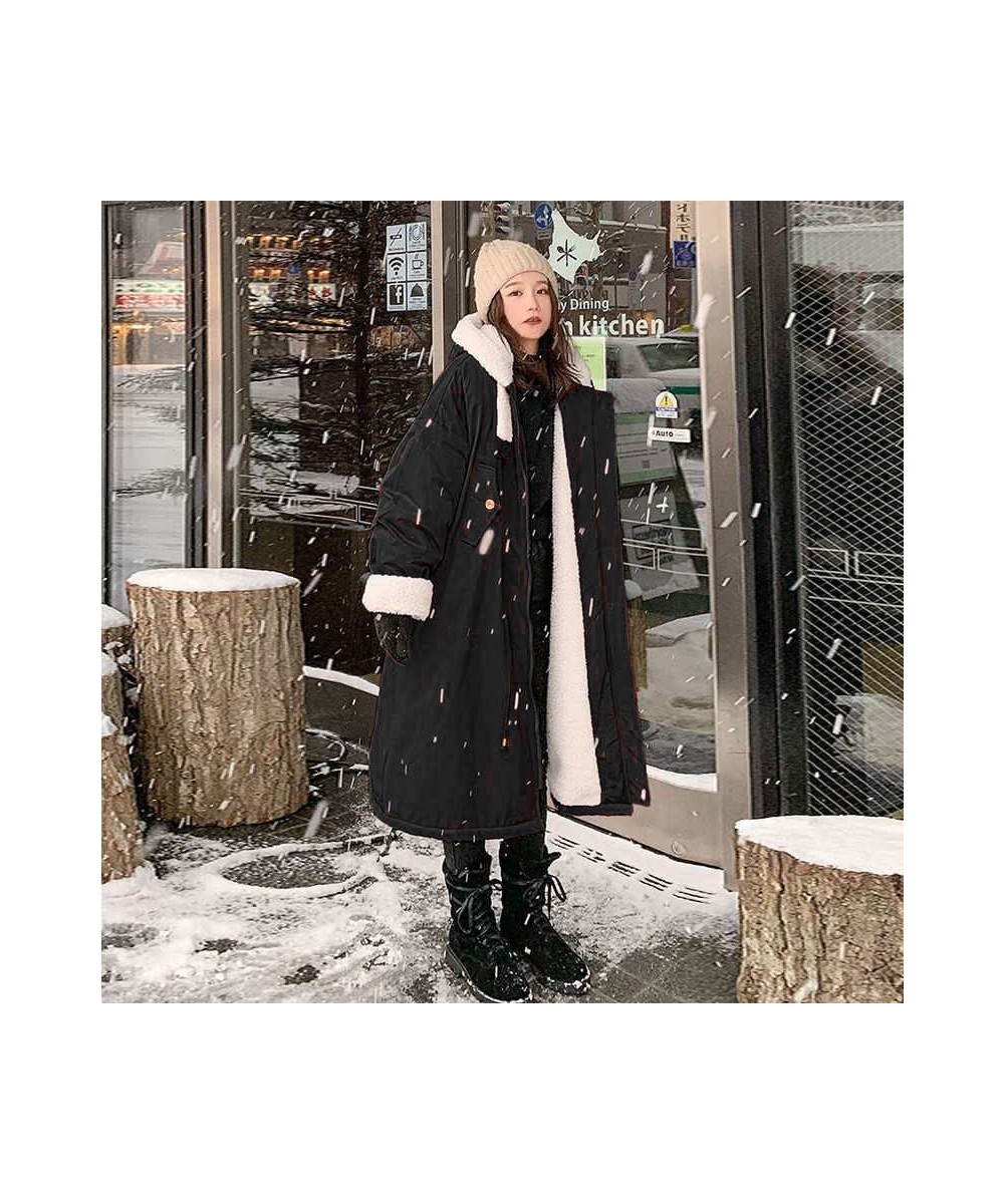 2023 Womens Lamb Wool Coat Winter Pie Overcoming Long Large Lapel Locomotive Loose Outwear Casual Thick Warm Fashion Parkas N...