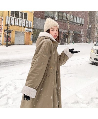 2023 Womens Lamb Wool Coat Winter Pie Overcoming Long Large Lapel Locomotive Loose Outwear Casual Thick Warm Fashion Parkas N...