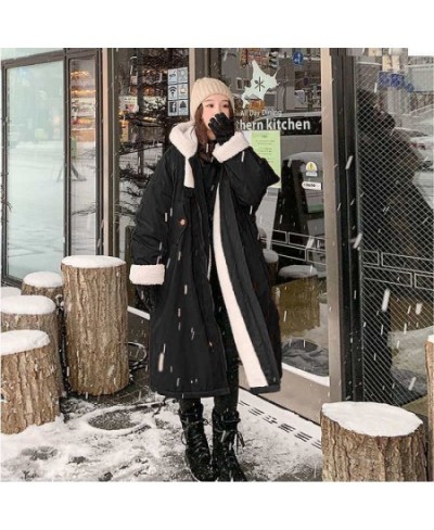 2023 Womens Lamb Wool Coat Winter Pie Overcoming Long Large Lapel Locomotive Loose Outwear Casual Thick Warm Fashion Parkas N...