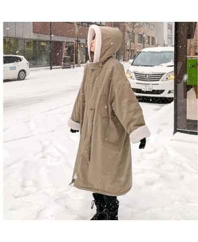 2023 Womens Lamb Wool Coat Winter Pie Overcoming Long Large Lapel Locomotive Loose Outwear Casual Thick Warm Fashion Parkas N...