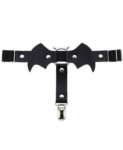 Women Sexy punk Leather Cat Garter Belt Elastic Leg Girl Harness Goth Accessories Body Gothic Rivet Anklet Thigh Garters $13....