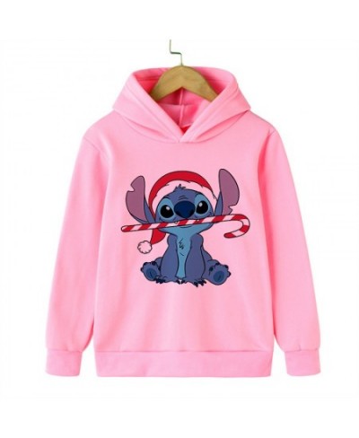 90s Y2k Anime Stitch Hoodie Children Cartoon Clothes Kid Girl Boy Lilo and Stitch Sweatshirt Manga Hoody Baby Casual Top $25....