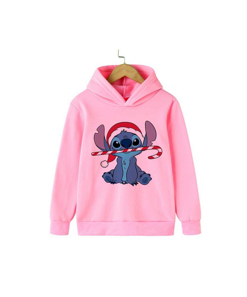 90s Y2k Anime Stitch Hoodie Children Cartoon Clothes Kid Girl Boy Lilo and Stitch Sweatshirt Manga Hoody Baby Casual Top $25....