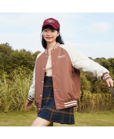 Cotton Jacket Women Waterproof Baseball Collar 2022 Winter New Oversize Windbrake Coat For Woman $83.46 - Jackets & Coats