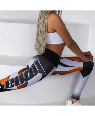 Contrast Color High Waisted Tight Sports Suits Women 2 Piece Set Casual Fashion Sexy Sportswear For Women $69.53 - Suits & Sets