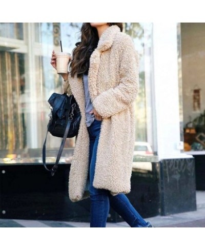 2022 Autumn Long Winter Coat Woman Faux Fur Coat Women Warm Ladies Fur Teddy Jacket Female Plush Teddy Coat Outwear $49.04 - ...