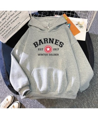 Harajuku Barnes 1917 Letter Print Hoodies Women Sweatshirt Cool Tv Show Men Crewneck Sweatshirt Sudaderas Hoody Casual Pullov...