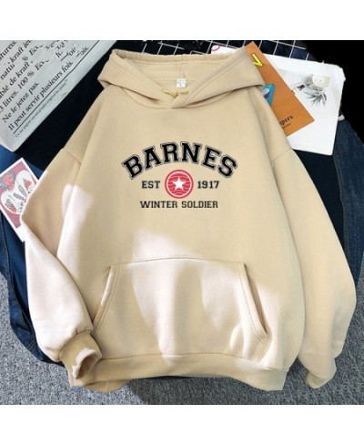 Harajuku Barnes 1917 Letter Print Hoodies Women Sweatshirt Cool Tv Show Men Crewneck Sweatshirt Sudaderas Hoody Casual Pullov...