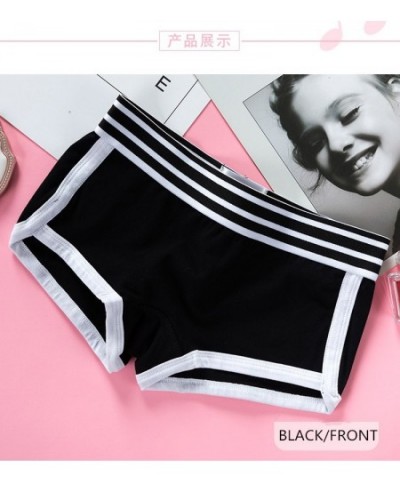 Popular Women's Cotton Boxer Underwear Ladies Breathable Comfortable Security Panties Solid Sexy Sports Female Hipster Boysho...