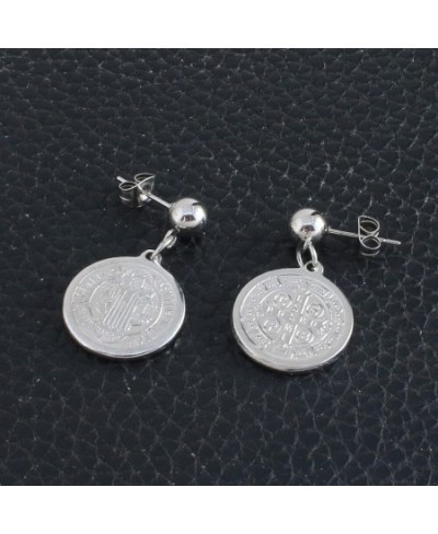 Fashion New Round Style Stainless Steel Jewelry Sets For Women Silver Color Pendants Necklace And Earrings SEUZBXBA $14.60 - ...