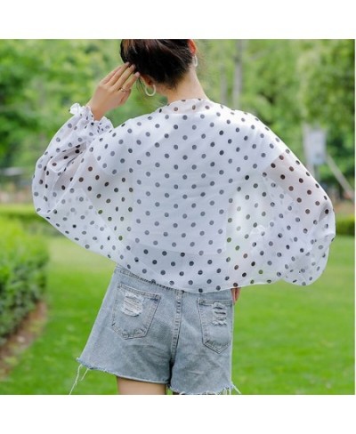 Spring Summer Chiffon Sunscreen Fake Collar Clothing Shawl Outdoor Riding Cashew Printing Sun Protection Sleeves Silk Scarf $...