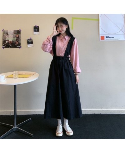 Skirts Women Solid Bandage Loose Minimalist Preppy 3 Colors Summer Leisure Ulzzang Mujer Sweet Suspender All-match Chic Ins N...