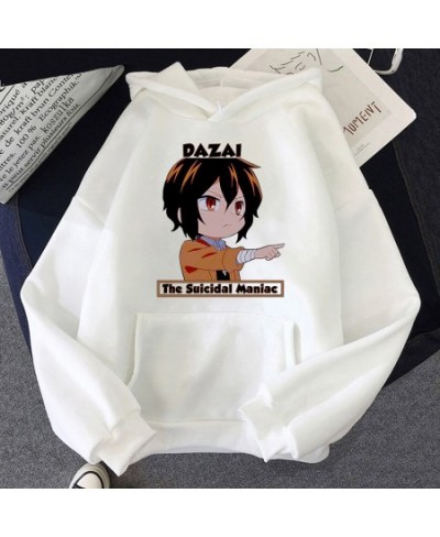 Osamu DAZAI Hoodie Bungo Stray Dogs Hoodies Winter Women Manga Sweatshirts Kawaii Clothes Graphic Tops Harajuku Unisex $36.92...