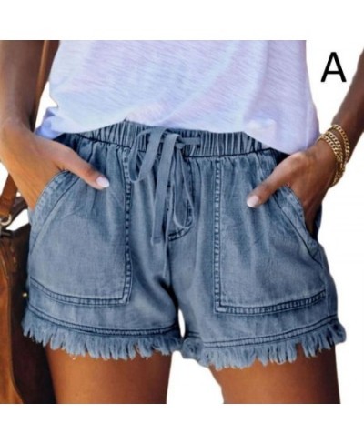 High Waisted Shorts Jeans Size Summer Women's Denim Shorts Large Size XXL For Women Short Pants Women Large Size $27.77 - Bot...