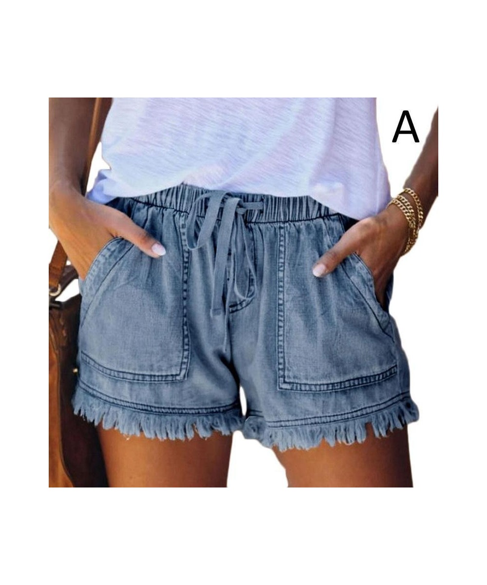 High Waisted Shorts Jeans Size Summer Women's Denim Shorts Large Size XXL For Women Short Pants Women Large Size $27.77 - Bot...