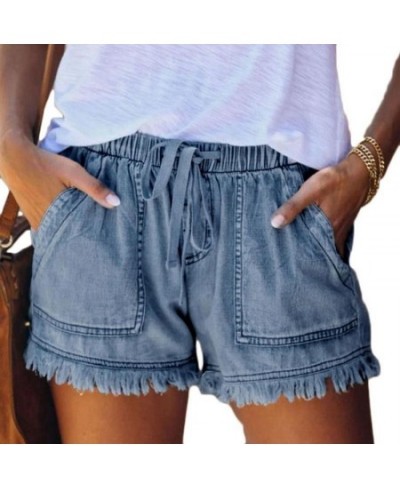 High Waisted Shorts Jeans Size Summer Women's Denim Shorts Large Size XXL For Women Short Pants Women Large Size $27.77 - Bot...