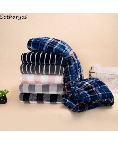 Women Sleep Bottoms Plaid Plus Velvet Pants Couple Winter Basic Flannel Warm Ulzzang New Stretchy Bundle High Quality Homewea...