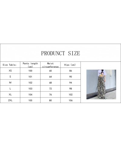 American retro camouflage overalls women's loose casual jeans high waist straight overalls street versatile jeans women $44.2...